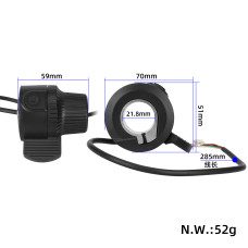 Gas za električni skiro KuKirin G2, G2 Ultra, G3 in G4 Gas za električni skiro KuKirin G2, G2 Ultra, G3 in G4